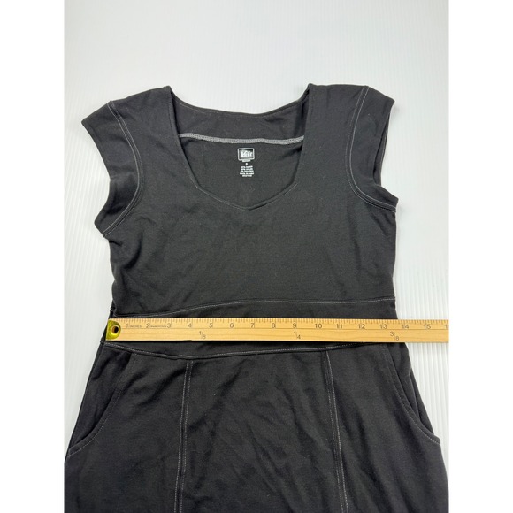 REI‎ Black Athleisure Dress Pockets Stretch Casual Comfy Activewear Small - Picture 4 of 7